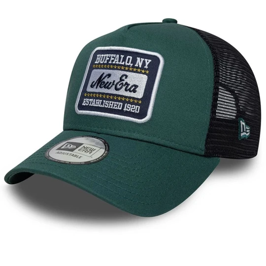 Zdjęcie produktu Czapka męska New Era Patch 9FORTY A-Frame Trucker 60771792 - zielona