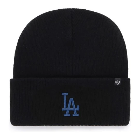Zdjęcie produktu Czapka MLB Los Angeles Dodgers Haymaker Cuff Knit 47 Brand Czarny