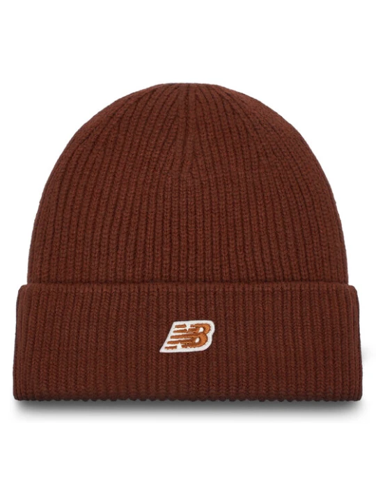 Zdjęcie produktu Czapka New Balance Winter Watchman Beanie Patch V3.0 LAH53008ROK Brązowy