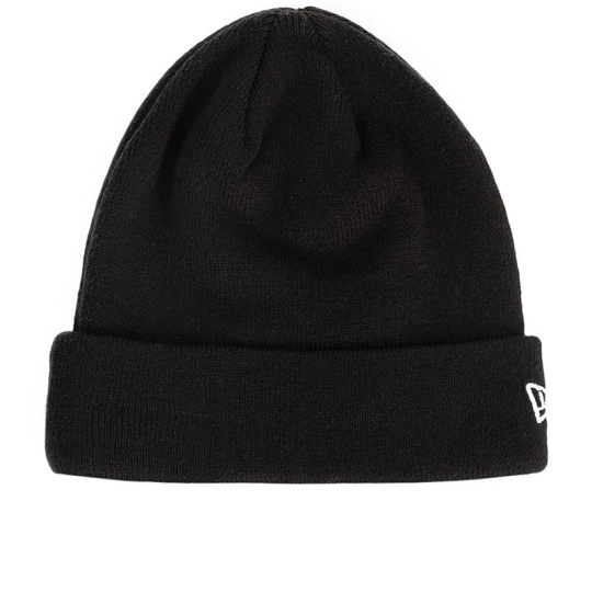 Zdjęcie produktu Czapka New Era Essential Black Cuff Beanie 12134752 - czarna