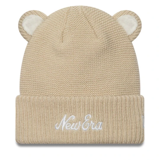 Zdjęcie produktu Czapka New Era Teddy Bear Ears Cuff Knit Beanie 60580874 Beżowy