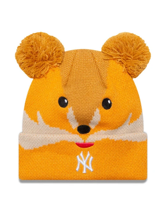Zdjęcie produktu Czapka New Era Tod Animal Pom 60565309 Pomarańczowy