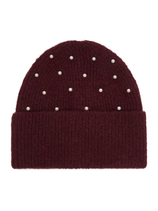 Zdjęcie produktu Czapka Nine West CEO-NW-W3-001-AW26 Bordowy