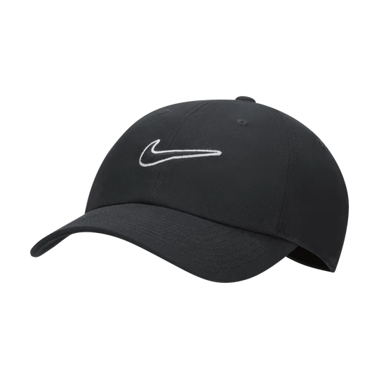 Zdjęcie produktu Czapka o nieusztywnianej konstrukcji Swoosh Nike Club - Czerń