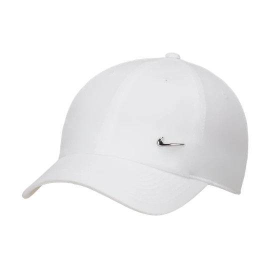Zdjęcie produktu Czapka o nieusztywnionej konstrukcji z metalowym logo Swoosh Nike Dri-FIT Club - Biel