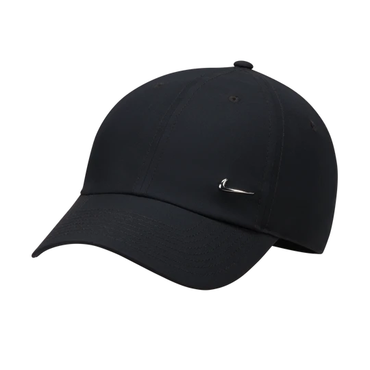 Zdjęcie produktu Czapka o nieusztywnionej konstrukcji z metalowym logo Swoosh Nike Dri-FIT Club - Czerń