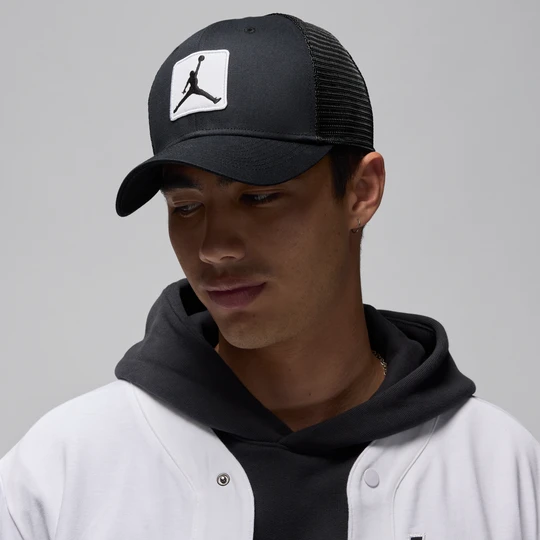 Zdjęcie produktu Czapka o wzmocnionej konstrukcji Jordan Rise - Czerń