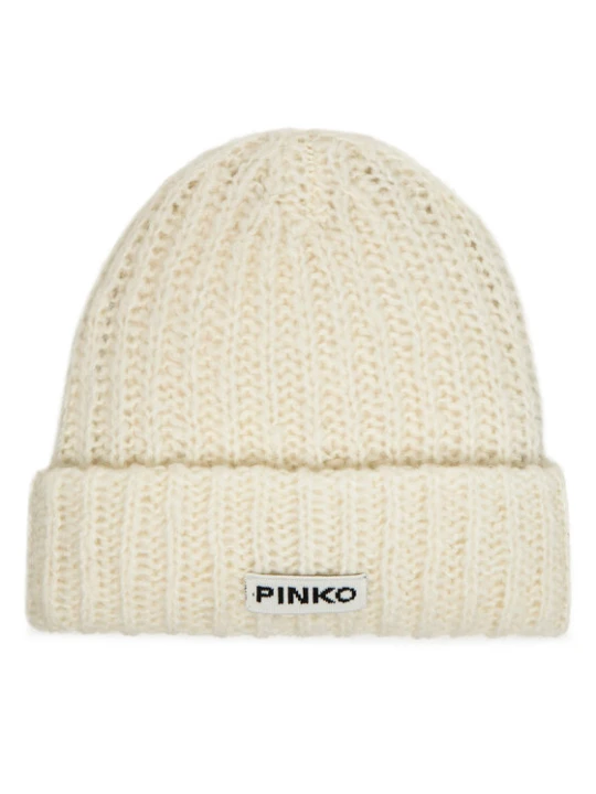Zdjęcie produktu Czapka PINKO 105989 A2Z2 Écru Kremowy