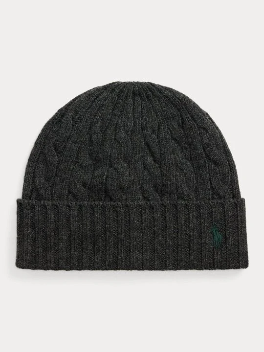 Zdjęcie produktu Czapka Polo Ralph Lauren ciemnoszary