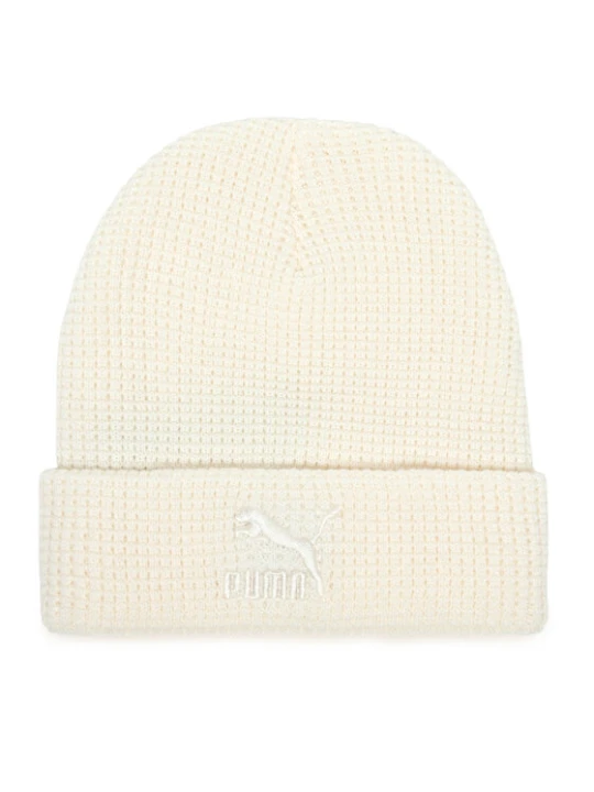 Zdjęcie produktu Czapka Puma Classics Mid Fit Beanie 025677 02 Kremowy