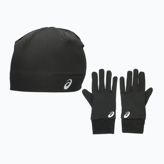 Zdjęcie produktu Czapka + rękawiczki ASICS Winter Pack performance black