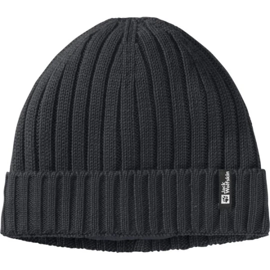 Zdjęcie produktu Czapka Rib Knit Beanie Jack Wolfskin Czarny