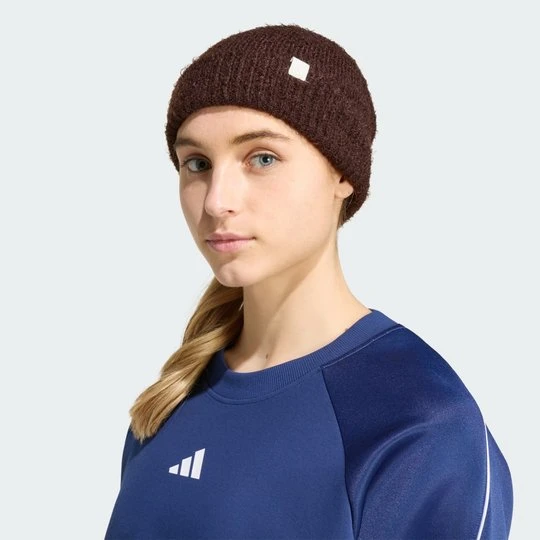 Zdjęcie produktu Czapka Soft Lux typu beanie Adidas brązowy