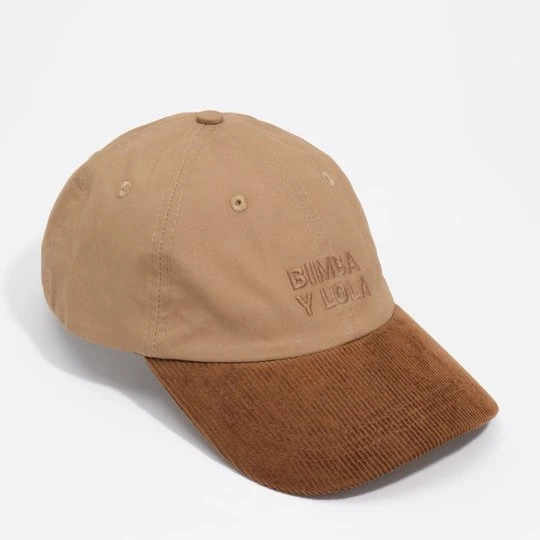 Zdjęcie produktu Czapka sztruks bawełna camel BIMBA Y LOLA