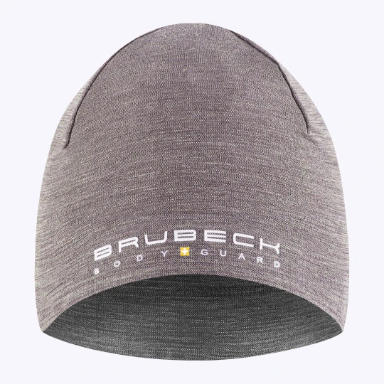 Zdjęcie produktu Czapka termoaktywna Brubeck Merino Wool stalowy Szary