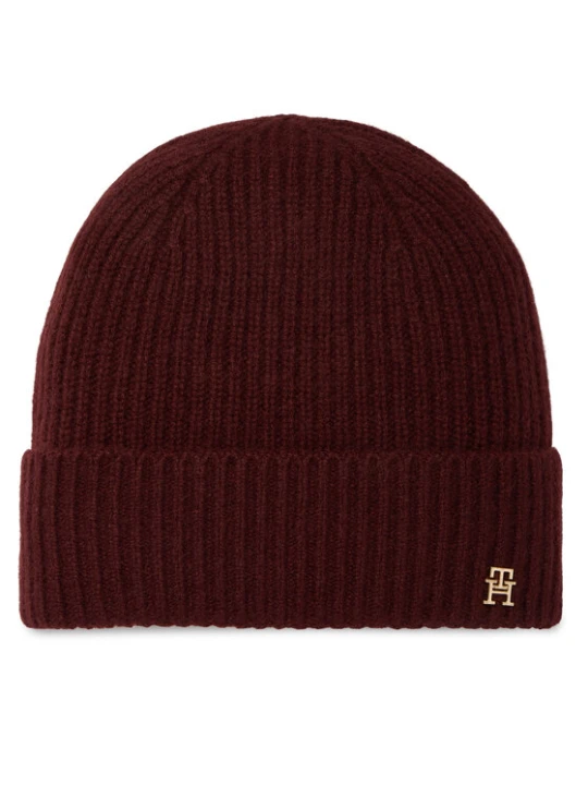 Zdjęcie produktu Czapka Tommy Hilfiger AW0AW19098 Bordowy