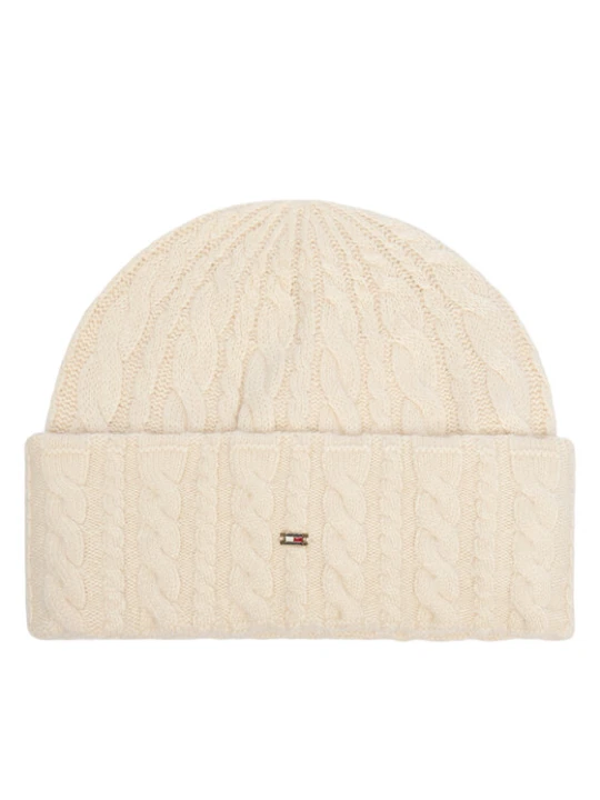Zdjęcie produktu Czapka Tommy Hilfiger Enamel Flag AW0AW19111 Kremowy