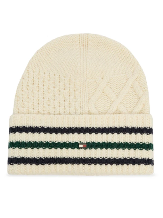 Zdjęcie produktu Czapka Tommy Hilfiger Flag Cable AM0AM12810 Kolorowy