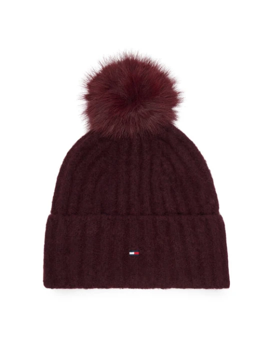 Zdjęcie produktu Czapka Tommy Hilfiger Th Flag AW0AW19330 Bordowy