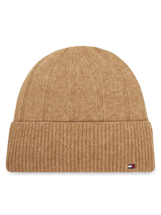 Zdjęcie produktu Czapka Tommy Hilfiger Th Flag Fluffy AW0AW17779 Beżowy