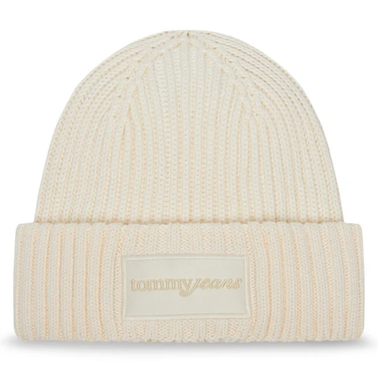 Zdjęcie produktu Czapka Tommy Jeans Script AW0AW17909 Kremowy