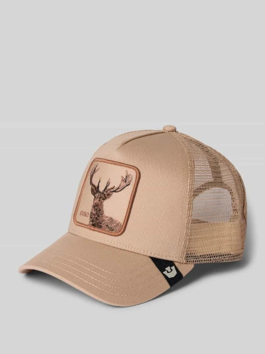 Zdjęcie produktu Czapka trucker z przeszyciami model 'V2 Stag' GOORIN BROS. Piaskowy