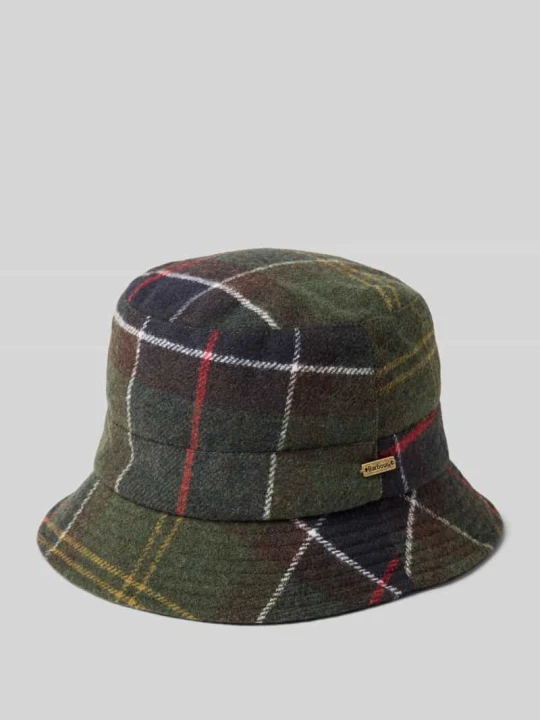 Zdjęcie produktu Czapka typu bucket hat z dodatkiem wełny model ‘HEIDI’ Barbour Oliwkowy