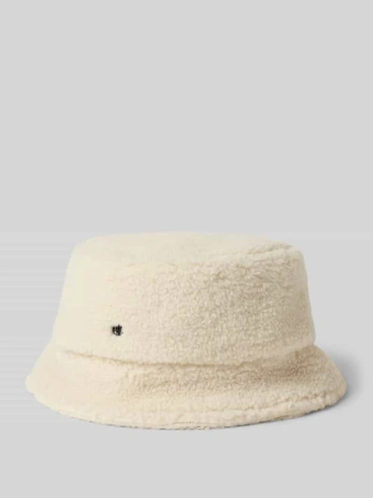 Zdjęcie produktu Czapka typu bucket hat z futerka Loevenich Złamany biały
