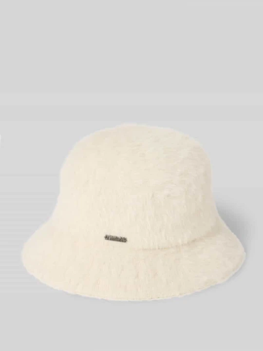 Zdjęcie produktu Czapka typu bucket hat z naszywką z logo model ‘Lavatera’ Barts Złamany biały
