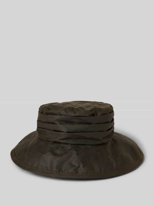 Zdjęcie produktu Czapka typu bucket hat z woskowanej bawełny Barbour Oliwkowy
