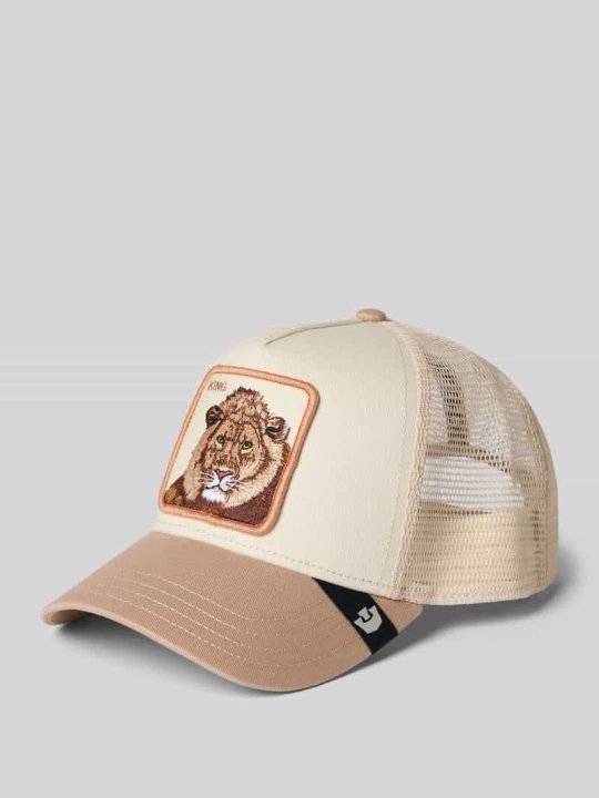 Zdjęcie produktu Czapka typu trucker z wyszyciem model 'King' GOORIN BROS. Kamienny