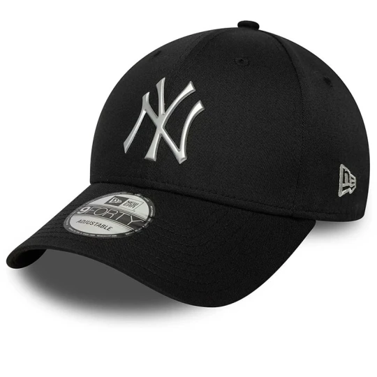 Zdjęcie produktu Czapka unisex New Era New York Yankees MLB Metallic 9FORTY 60771846 - czarna