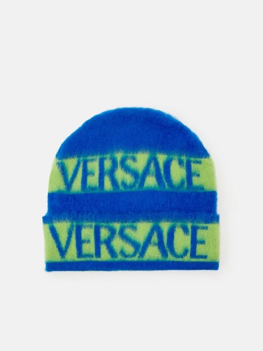 Zdjęcie produktu Czapka Versace niebieski