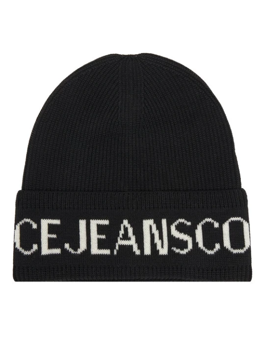 Zdjęcie produktu Czapka Versace Jeans Couture Big Beanie 79YAZK40 Czarny