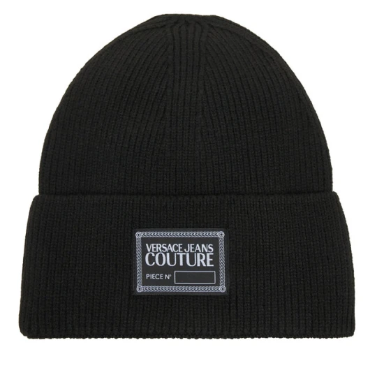Zdjęcie produktu Czapka Versace Jeans Couture Big Beanie 79YAZK50 Czarny
