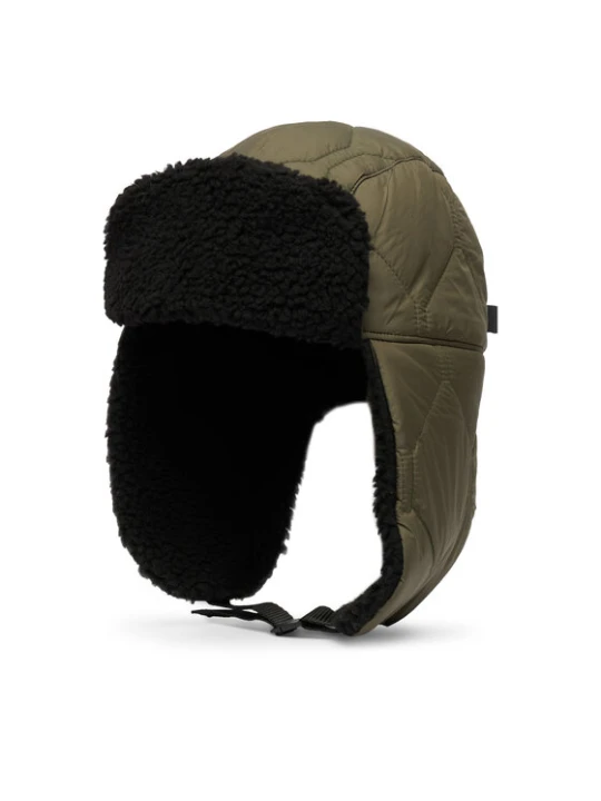 Zdjęcie produktu Czapka Woolrich Quilted Trapper Hat CFWOAC0295MRUT2635 Khaki