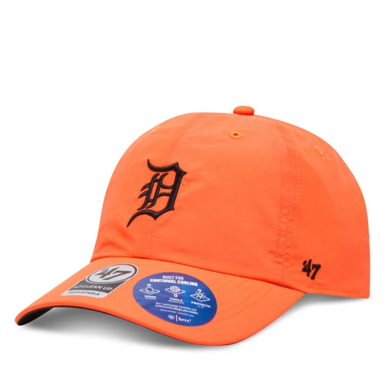 Zdjęcie produktu Czapka z daszkiem 47 Brand MLB Detroit Tigers brrr ’47 CLEAN UP B-BRRRC09BBU Czerwony