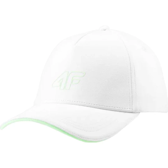 Zdjęcie produktu Czapka z daszkiem 4FWSS24ACABF280 4F Biały