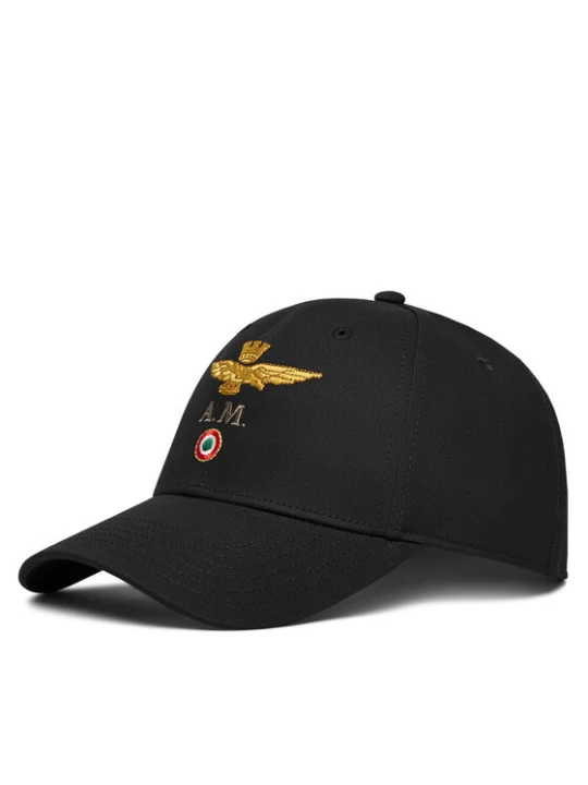 Zdjęcie produktu Czapka z daszkiem Aeronautica Militare 261HA1100UCT02848 Czarny