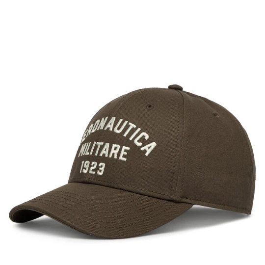 Zdjęcie produktu Czapka z daszkiem Aeronautica Militare 261HA1241UCT02261 Brązowy ciemny