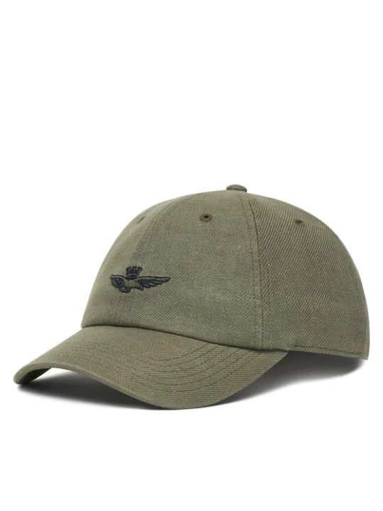Zdjęcie produktu Czapka z daszkiem Aeronautica Militare 261HA1245UCT04293 Zielony