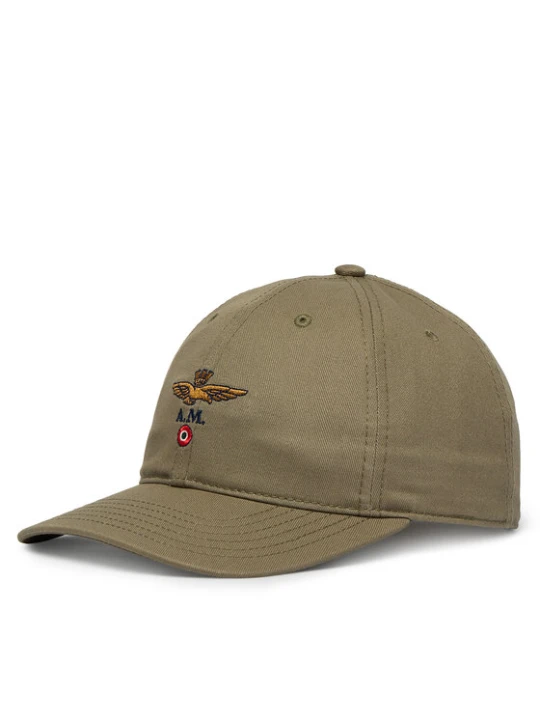 Zdjęcie produktu Czapka z daszkiem Aeronautica Militare 261HA1246UCT02261 Zielony