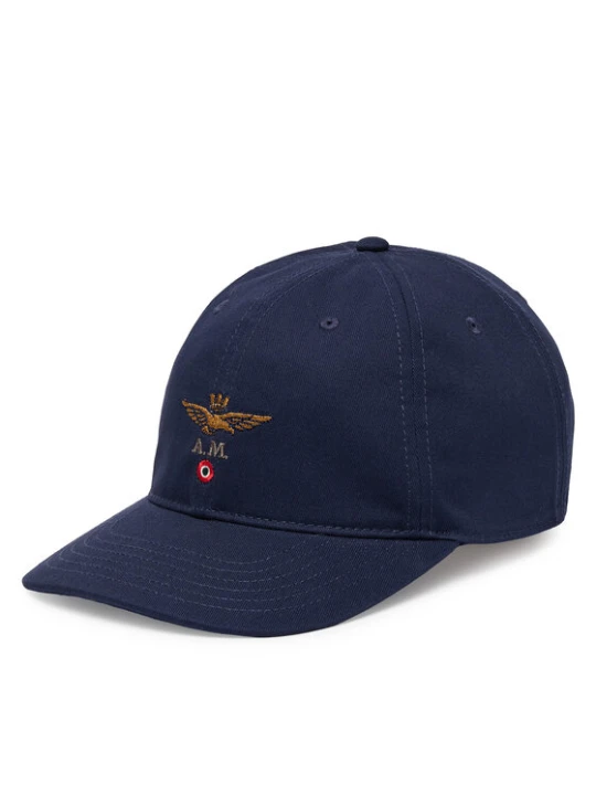 Zdjęcie produktu Czapka z daszkiem Aeronautica Militare 262HA1246UCT02261 Granatowy