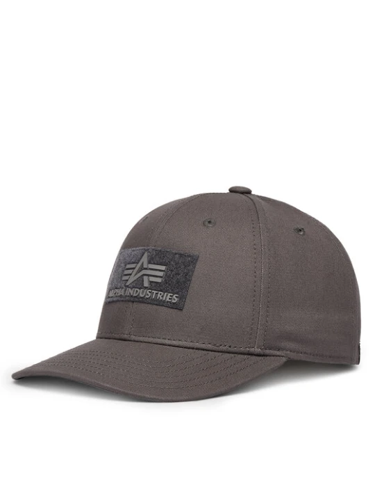 Zdjęcie produktu Czapka z daszkiem Alpha Industries Velcro 168903 Szary
