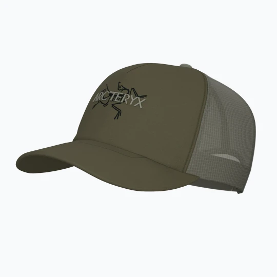 Zdjęcie produktu Czapka z daszkiem Arcteryx Bird Word Trucker tatsu / forage Arc'teryx Zielony
