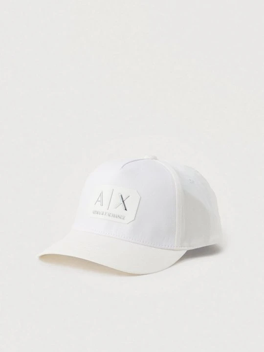 Zdjęcie produktu Czapka z daszkiem Armani Exchange mleczny