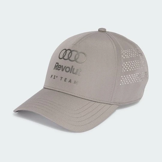 Zdjęcie produktu CZAPKA Z DASZKIEM AUDI REVOLUT F1 TEAM MECHANICS Adidas Dove Grey