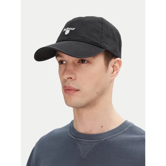 Zdjęcie produktu Czapka z daszkiem Barbour Cascade MHA0274BK11 Czarny