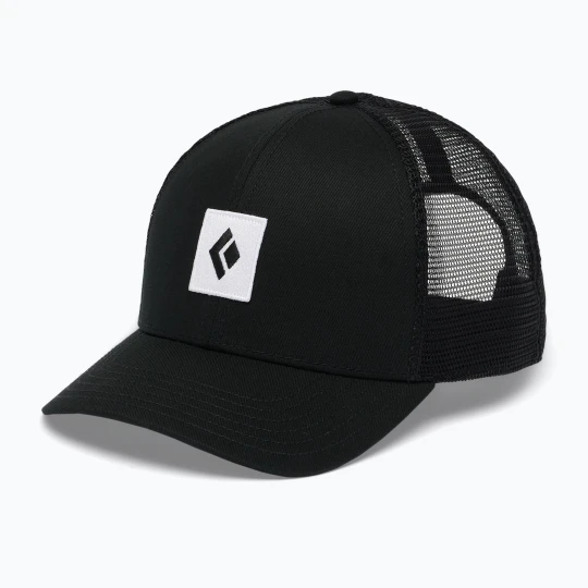 Zdjęcie produktu Czapka z daszkiem Black Diamond Trucker black/black/white icon patch