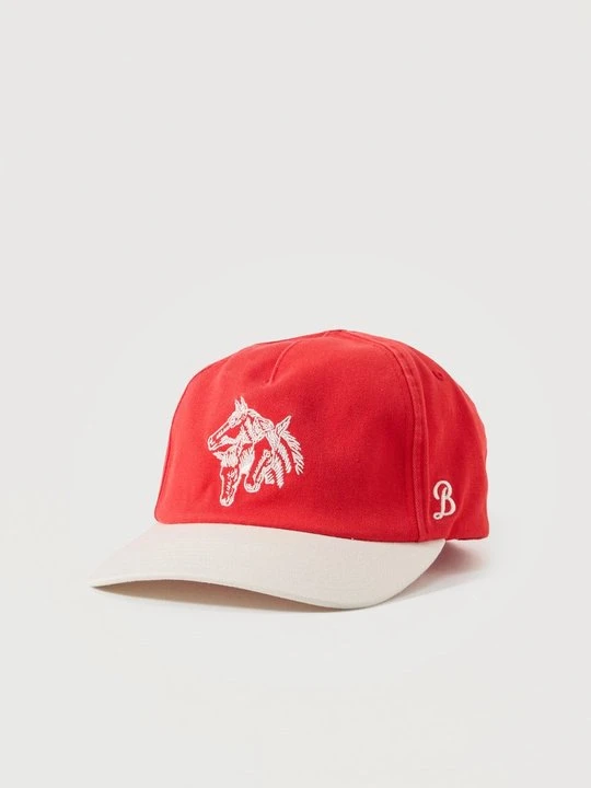 Zdjęcie produktu Czapka z daszkiem Brixton czerwony